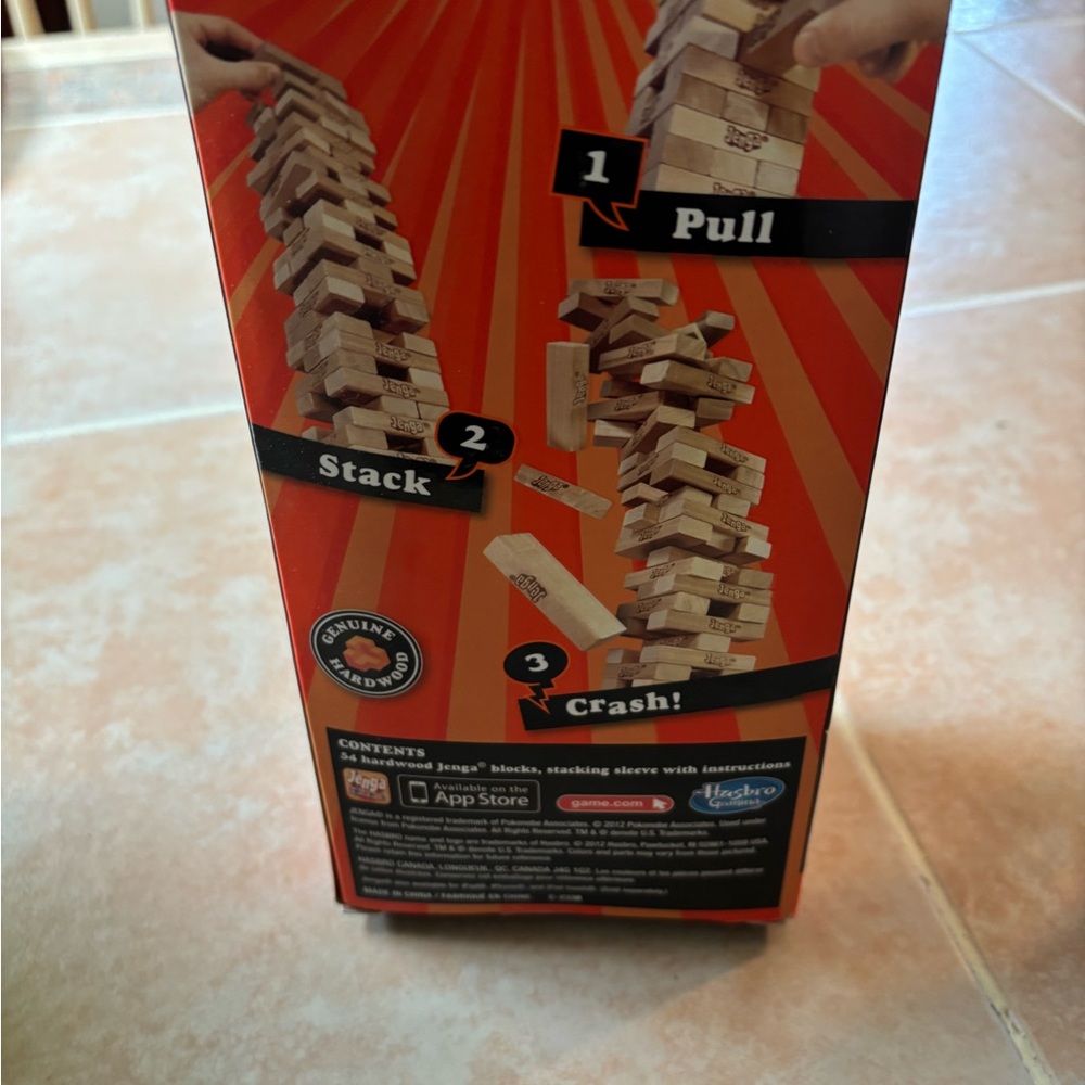Hasbro Jenga game